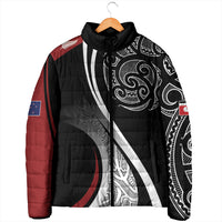 Aotearoa Maori Rugby Custom Padded Jacket Kapa O Pango LT7 - Polynesian Pride