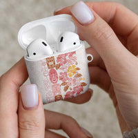 Christmas Aloha Hawaii Tiki AirPods Case Hibiscus Spring Colors - Polynesian Pride