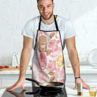 Christmas Aloha Hawaii Tiki Apron Hibiscus Spring Colors - Polynesian Pride