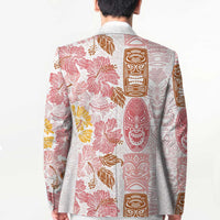 Christmas Aloha Hawaii Tiki Blazer Hibiscus Spring Colors - Polynesian Pride