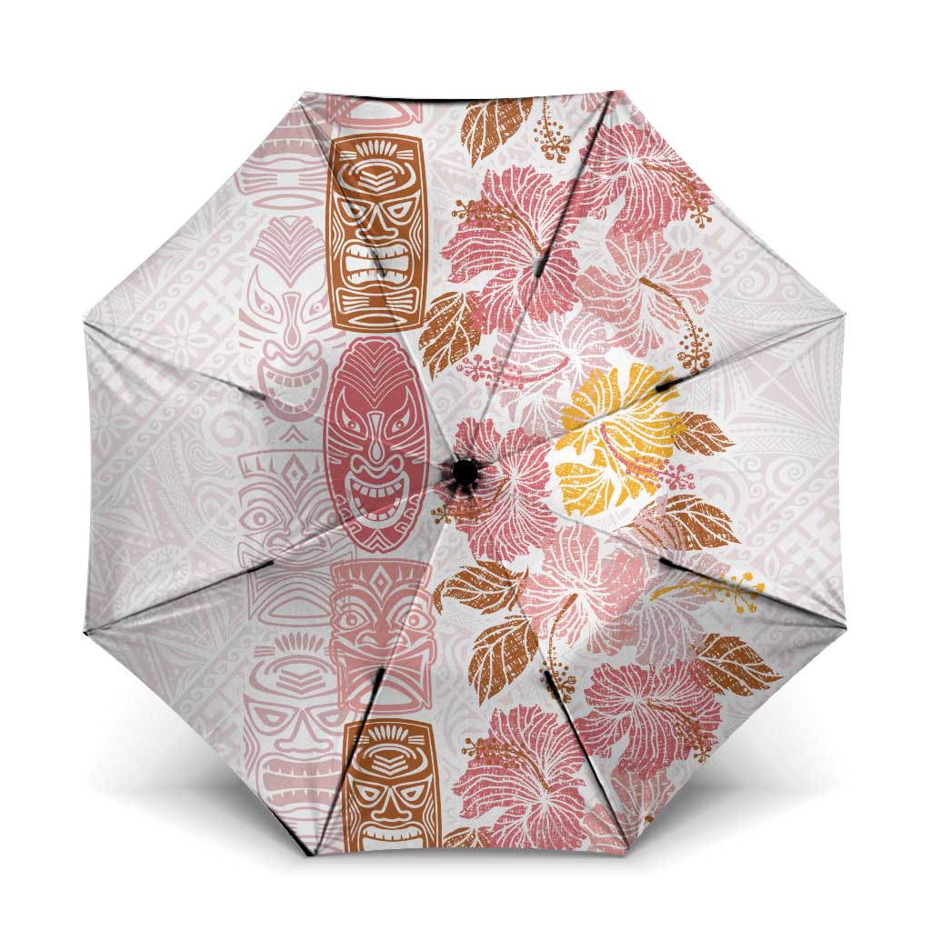 Christmas Aloha Hawaii Tiki Umbrella Hibiscus Spring Colors - Polynesian Pride