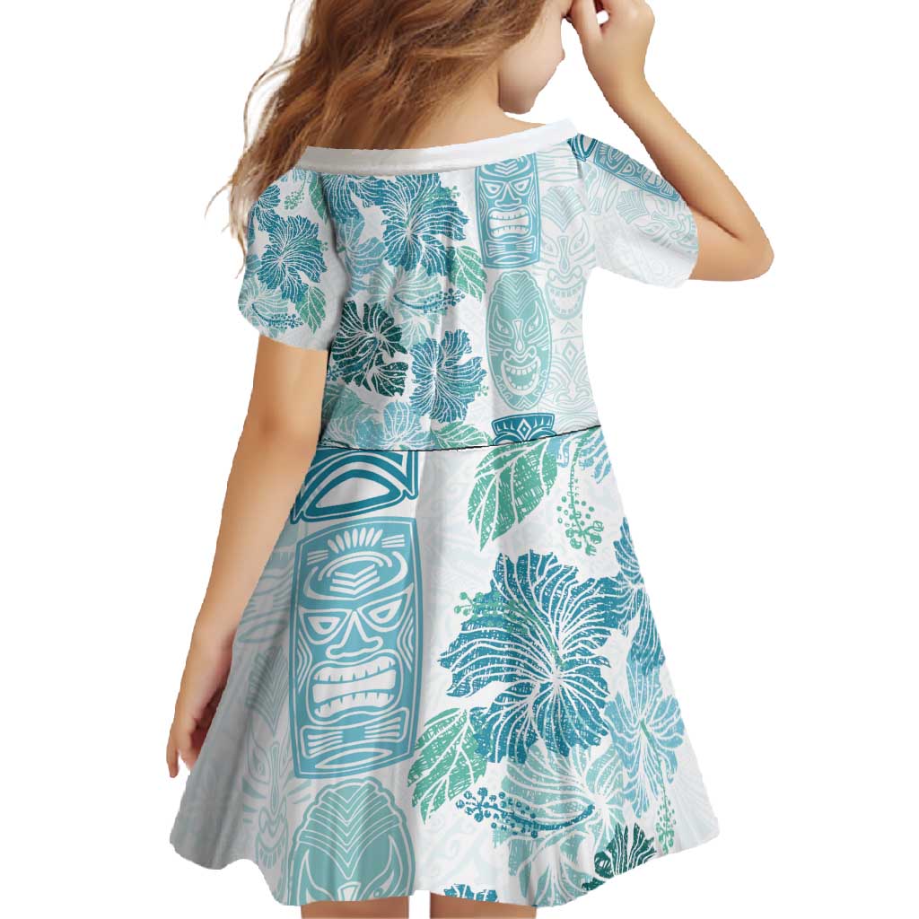 Christmas Aloha Hawaii Tiki Family Matching Tank Maxi Dress and Hawaiian Shirt Hibiscus Summer Colors - Polynesian Pride