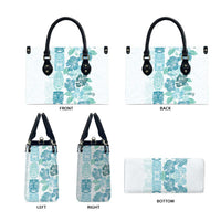 Christmas Aloha Hawaii Tiki Leather Bag Hibiscus Summer Colors - Polynesian Pride