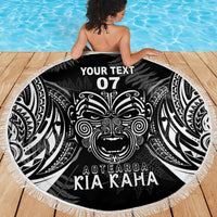 New Zealand Rugby Beach Blanket 2023 World Cup Aotearoa Create History LT7 - Wonder Print Shop