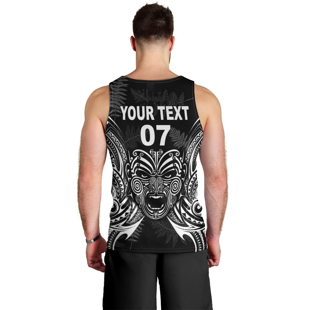 New Zealand Rugby Men Tank Top 2023 World Cup Aotearoa Create History LT7 - Polynesian Pride