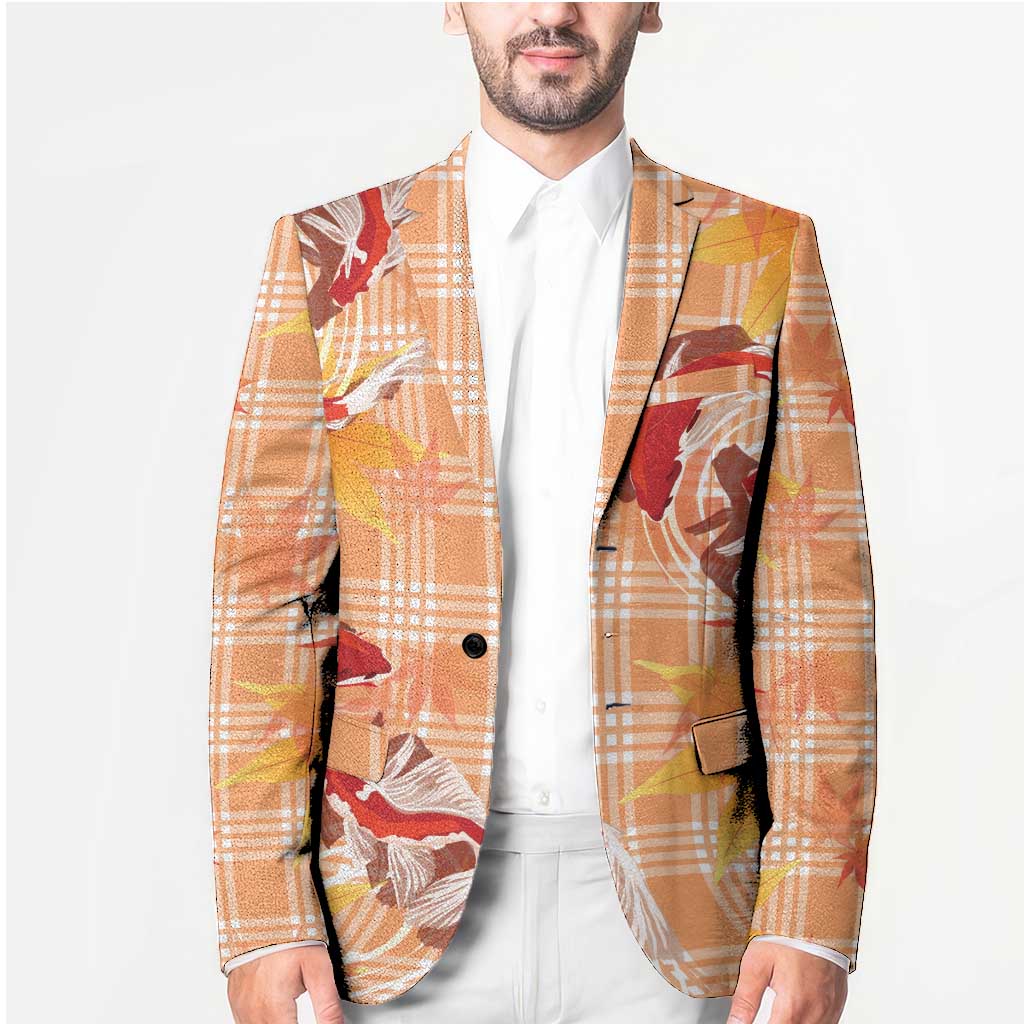 Orange Palaka Hawaii Aloha Blazer Koi Pond Mix Japanese Maple - Polynesian Pride