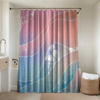 Aloha Hawaii Floral Tapa Bathroom Set Patchwork Pastel Candy LT7 Shower Curtain Only Pastel - Polynesian Pride