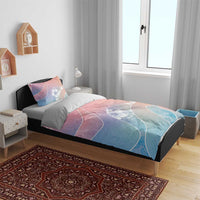 Aloha Hawaii Floral Tapa Bedding Set Patchwork Pastel Candy LT7 - Polynesian Pride