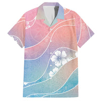 Aloha Hawaii Floral Tapa Hawaiian Shirt Patchwork Pastel Candy LT7 Pastel - Polynesian Pride