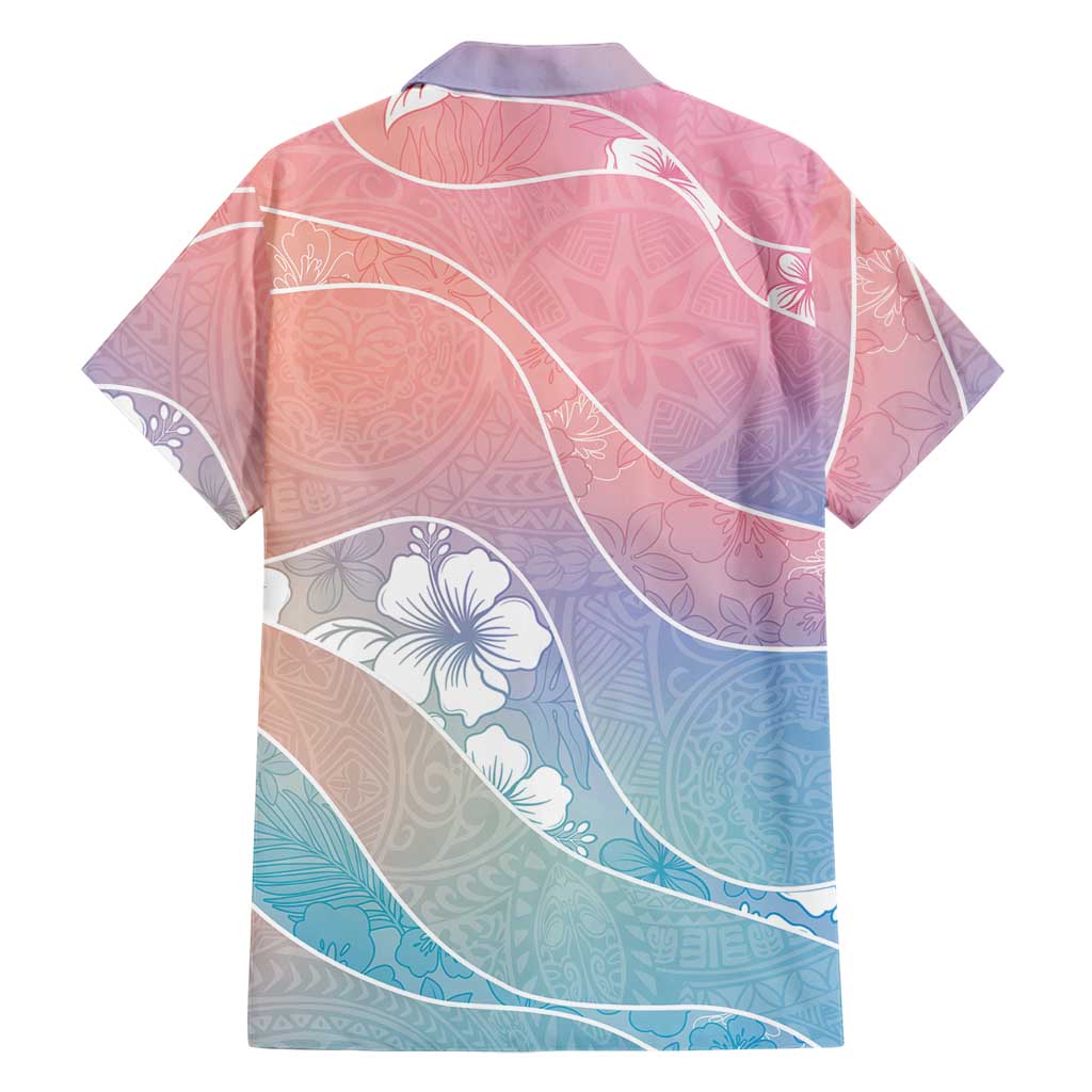 Aloha Hawaii Floral Tapa Hawaiian Shirt Patchwork Pastel Candy LT7 - Polynesian Pride