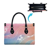 Aloha Hawaii Floral Tapa Leather Bag Patchwork Pastel Candy LT7 - Polynesian Pride
