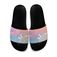 Aloha Hawaii Floral Tapa Slide Sandals Patchwork Pastel Candy LT7 Pastel - Polynesian Pride