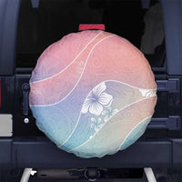 Aloha Hawaii Floral Tapa Spare Tire Cover Patchwork Pastel Candy LT7 No hole Pastel - Polynesian Pride