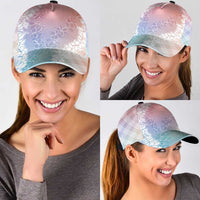 Hawaii Aloha Plumeria Lei Pastel Candy Palaka Classic Cap - Polynesian Pride