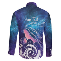 New Zealand Mother's Day Family Matching Mermaid Dress and Hawaiian Shirt Maori Hari Ra Mama