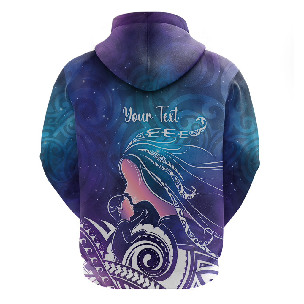 New Zealand Mother's Day Zip Hoodie Maori Hari Ra Mama