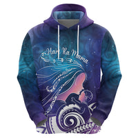 New Zealand Mother's Day Zip Hoodie Maori Hari Ra Mama