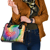 Aloha Pride Rainbow Tie Dye Shoulder Handbag Humpback Whale - Love is Love