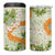 Aloha Festive Hawaii 4 in 1 Can Cooler Tumbler Mokihana - Maile Leis in Muted Summer - Polynesian Pride