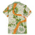 Aloha Festive Hawaii Family Matching Mermaid Dress and Hawaiian Shirt Mokihana - Maile Leis in Muted Summer - Polynesian Pride