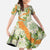 Aloha Festive Hawaii Family Matching Summer Maxi Dress and Hawaiian Shirt Mokihana - Maile Leis in Muted Summer - Polynesian Pride