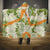 Aloha Festive Hawaii Hooded Blanket Mokihana - Maile Leis in Muted Summer - Polynesian Pride
