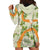 Aloha Festive Hawaii Hoodie Dress Mokihana - Maile Leis in Muted Summer - Polynesian Pride