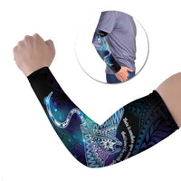 Polynesian Tala Manta Ray Arm Sleeves Nowhere You Could Go That I Won't Be With You - Polynesian Pride