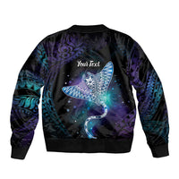 Polynesian Tala Manta Ray Bomber Jacket Nowhere You Could Go That I Won't Be With You - Polynesian Pride