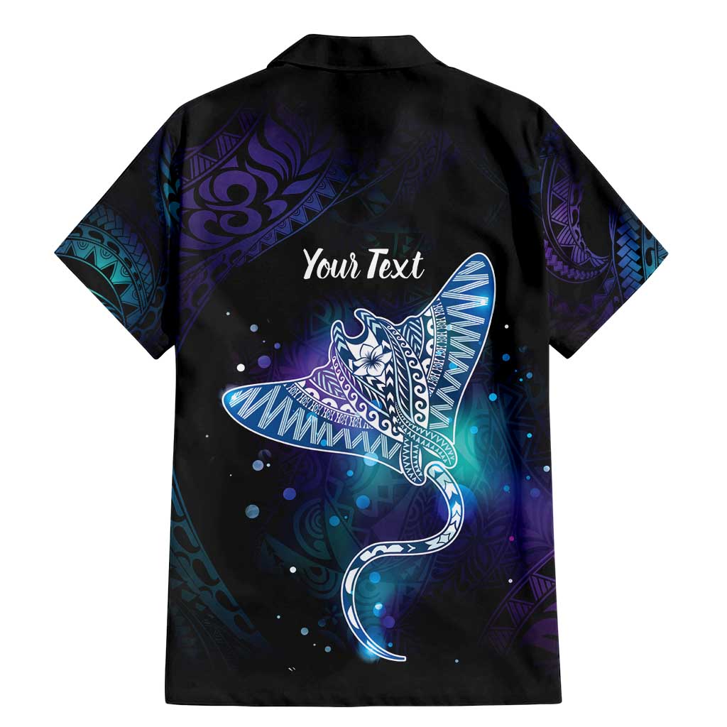 Polynesian Tala Manta Ray Family Matching Mermaid Dress and Hawaiian Shirt Nowhere You Could Go That I Won't Be With You - Polynesian Pride
