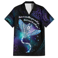 Polynesian Tala Manta Ray Family Matching Off The Shoulder Long Sleeve Dress and Hawaiian Shirt Nowhere You Could Go That I Won't Be With You - Polynesian Pride