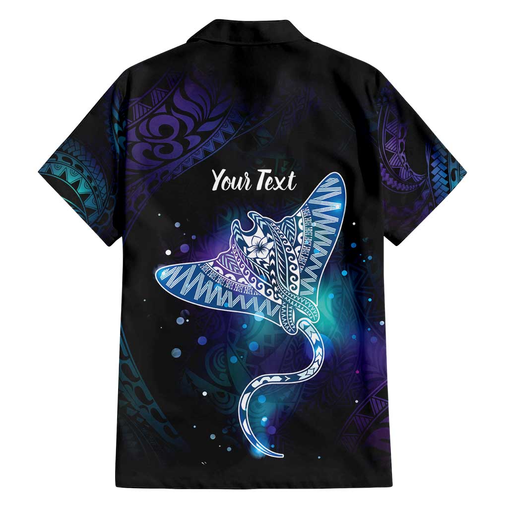 Polynesian Tala Manta Ray Family Matching Puletasi and Hawaiian Shirt Nowhere You Could Go That I Won't Be With You - Polynesian Pride