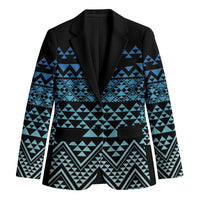 Maori Niho Taniwha Te Wheiao Blazer Moana Blue - Polynesian Pride