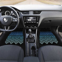 Maori Niho Taniwha Te Wheiao Car Mats Moana Blue - Polynesian Pride