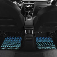 Maori Niho Taniwha Te Wheiao Car Mats Moana Blue - Polynesian Pride