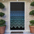 Maori Niho Taniwha Te Wheiao Door Cover Moana Blue - Polynesian Pride