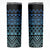 Maori Niho Taniwha Te Wheiao Skinny Tumbler Moana Blue - Polynesian Pride