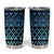 Maori Niho Taniwha Te Wheiao Tumbler Cup Moana Blue - Polynesian Pride