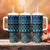 Maori Niho Taniwha Te Wheiao Tumbler With Handle Moana Blue - Polynesian Pride