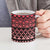 Maori Niho Taniwha Te Wheiao Ceramic Mug Terracotta - Polynesian Pride