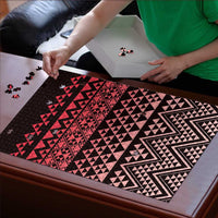 Maori Niho Taniwha Te Wheiao Puzzle Terracotta - Polynesian Pride