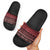 Maori Niho Taniwha Te Wheiao Slide Sandals Terracotta - Polynesian Pride