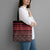 Maori Niho Taniwha Te Wheiao Tote Bag Terracotta - Polynesian Pride