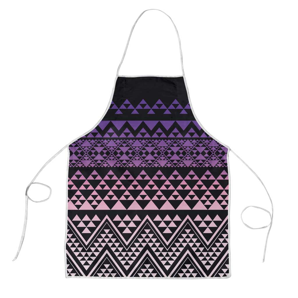 Maori Niho Taniwha Te Wheiao Apron Waiporoporo - Polynesian Pride