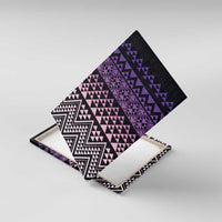 Maori Niho Taniwha Te Wheiao Canvas Wall Art Waiporoporo - Polynesian Pride