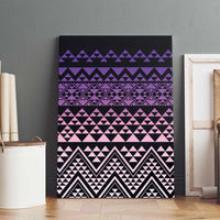 Maori Niho Taniwha Te Wheiao Canvas Wall Art Waiporoporo - Polynesian Pride