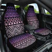 Maori Niho Taniwha Te Wheiao Car Seat Cover Waiporoporo - Polynesian Pride