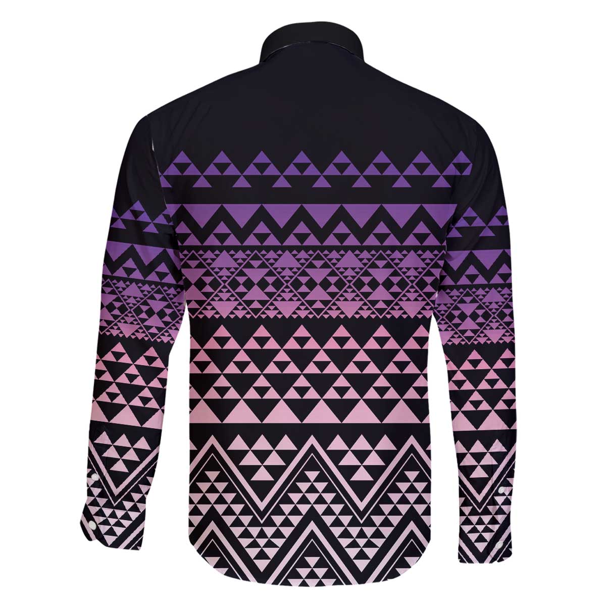 Maori Niho Taniwha Te Wheiao Family Matching Off The Shoulder Long Sleeve Dress and Hawaiian Shirt Waiporoporo - Polynesian Pride