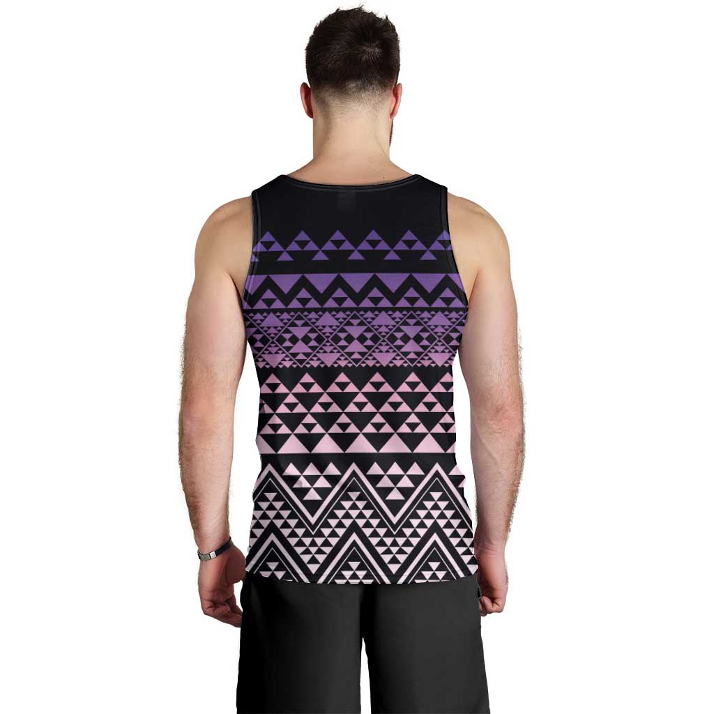 Maori Niho Taniwha Te Wheiao Men Tank Top Waiporoporo - Polynesian Pride