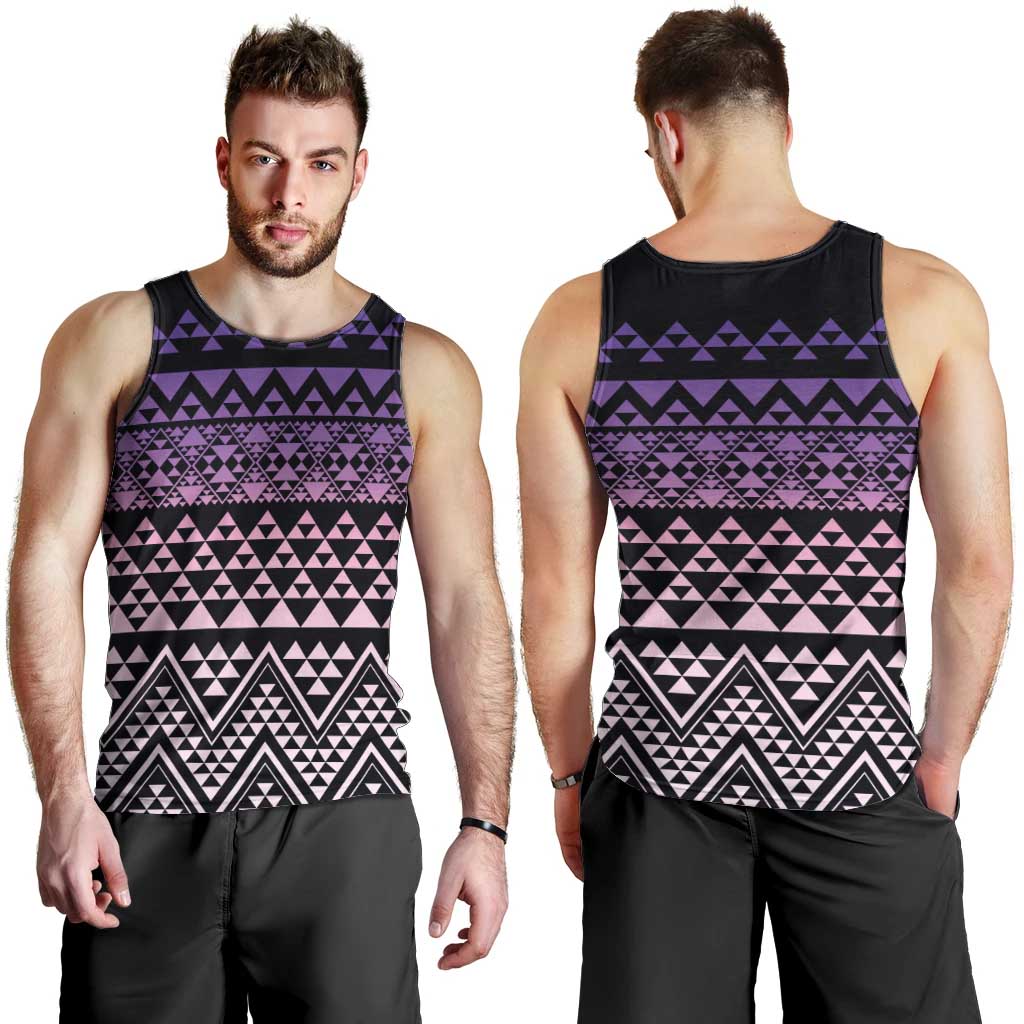 Maori Niho Taniwha Te Wheiao Men Tank Top Waiporoporo - Polynesian Pride